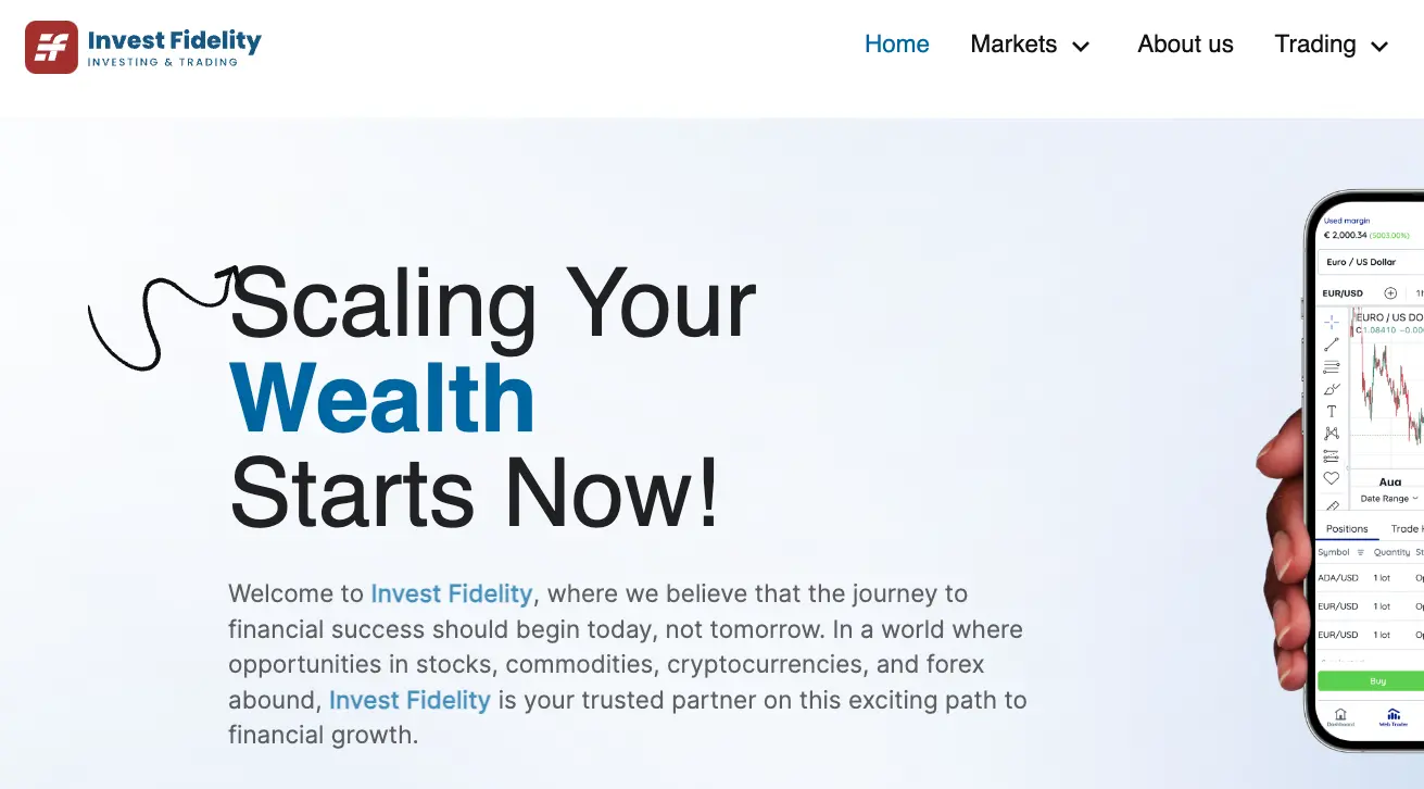 Invest Fidelity Review Investfidelity Io Scam Personal Reviews